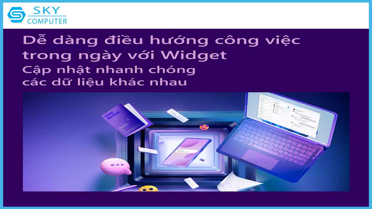 de-dang-dieu-huong-cong-viec-trong-ngay-voi-widget-cap-nhat-nhanh-chong-cac-du-lieu-khac-nhau