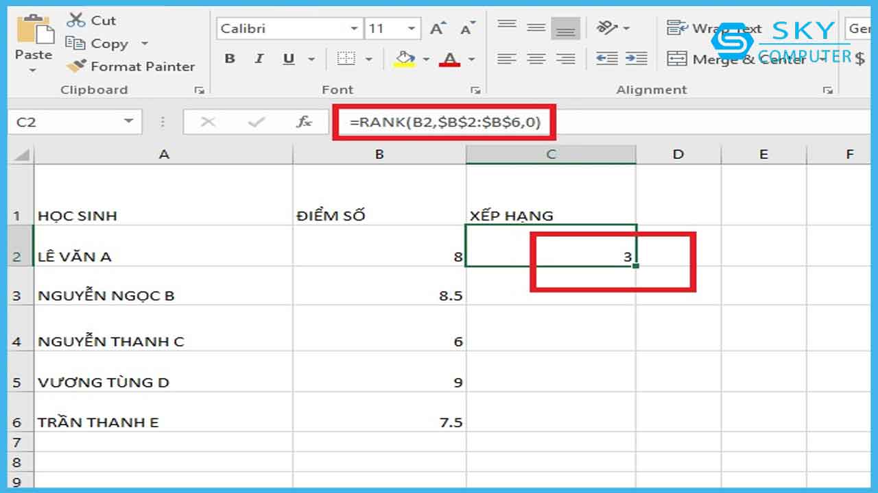 ham-rank-va-cong-thuc-ham-rank-huong-dan-tao-ham-rank-trong-excel-de-xep-hang-du-lieu-chi-trong-nhay-mat_3