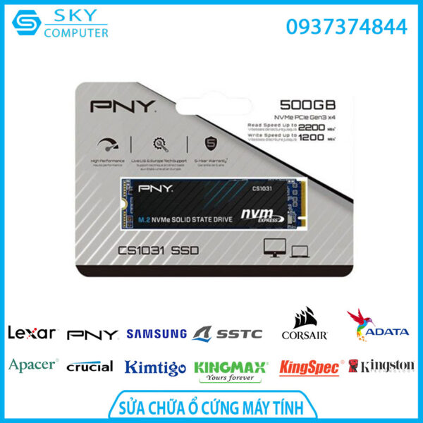 sua-chua-o-cung-ssd-pny-cs1031-500gb-m-2-nvme-pcie-gen3x4-2-3