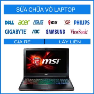 Sửa chữa vỏ laptop GAMING MSI GE63VR 7RF