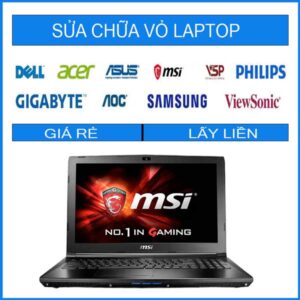 Sửa chữa vỏ laptop GAMING MSI GL62 7RD 675XVN