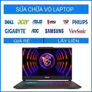 Sửa chữa vỏ laptop MSI Gaming Cyborg 15 A13VEK