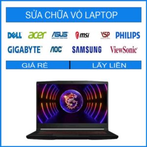 Sửa chữa vỏ laptop MSI Gaming GF63 12UC-887VN