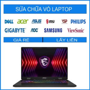 Sửa chữa vỏ laptop MSI Gaming Sword 16 HX B14VEKG