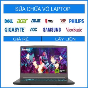 Sửa chữa vỏ laptop MSI Gaming Thin 15 B12UC