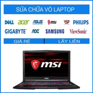 Sửa chữa vỏ laptop MSI GE63