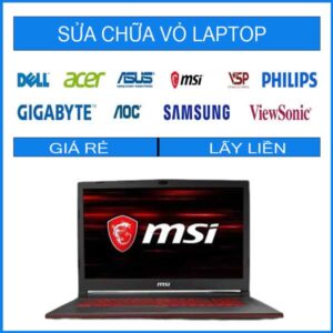 Sửa chữa vỏ laptop MSI GE63 Raider RGB 8RE
