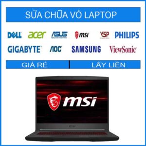 Sửa chữa vỏ laptop MSI GF63 8RD