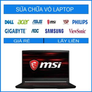 Sửa chữa vỏ laptop MSI GF63 Thin 10SC-468VN