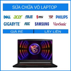 Sửa chữa vỏ laptop MSI GF63 Thin 12UC-1006VN