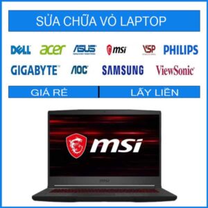 Sửa chữa vỏ laptop MSI GF65 Thin 10SDR-623VN