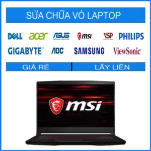 Sửa chữa vỏ laptop MSI GF75 Thin 10SC