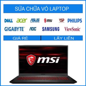 Sửa chữa vỏ laptop MSI GF75 THIN 9SC-422US