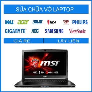 Sửa chữa vỏ laptop MSI GL62 7QF