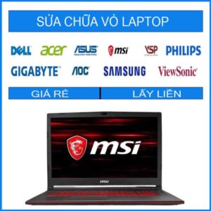 Sửa chữa vỏ laptop MSI GL73 8RC