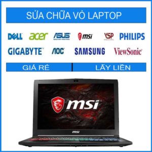 Sửa chữa vỏ laptop MSI GP62MVR 7RFX