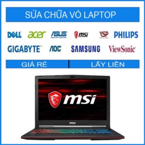 Sửa chữa vỏ laptop MSI GP63 8RD