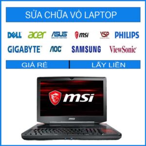 Sửa chữa vỏ laptop MSI GT83VR 7RF 278XVN TITAN
