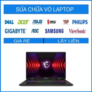 Sửa chữa vỏ laptop MSI Sword 16 HX B14VFKG