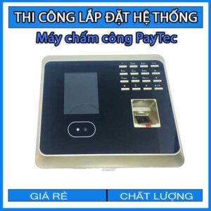 Dịch vụ thi công lắp đặt hệ thống máy chấm công PayTec