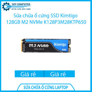 Sửa chữa ổ cứng SSD Kimtigo 128GB M2 NVMe K128P3M28KTP650