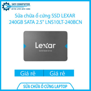Sửa chữa ổ cứng SSD LEXAR 240GB SATA 2.5" LNS10LT-240BCN
