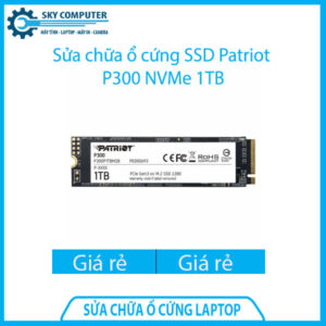Sửa chữa ổ cứng SSD Patriot P300 NVMe 1TB
